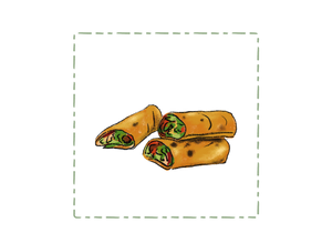 Ashu's Fenugreek + Veggie Wrap