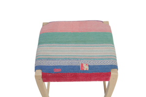 Short Square Stool - 4