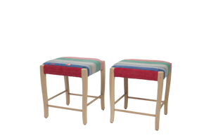 Short Square Stool - 5