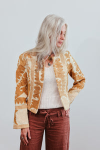 Cropped Suzani Jacket - 1